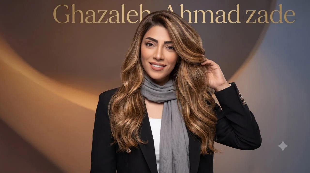غزاله احمدزاده، متخصص رنگ مو
